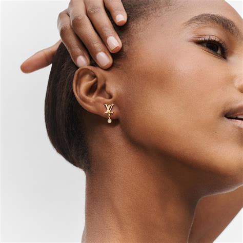 lv ear studs|lv volt blossom earrings.